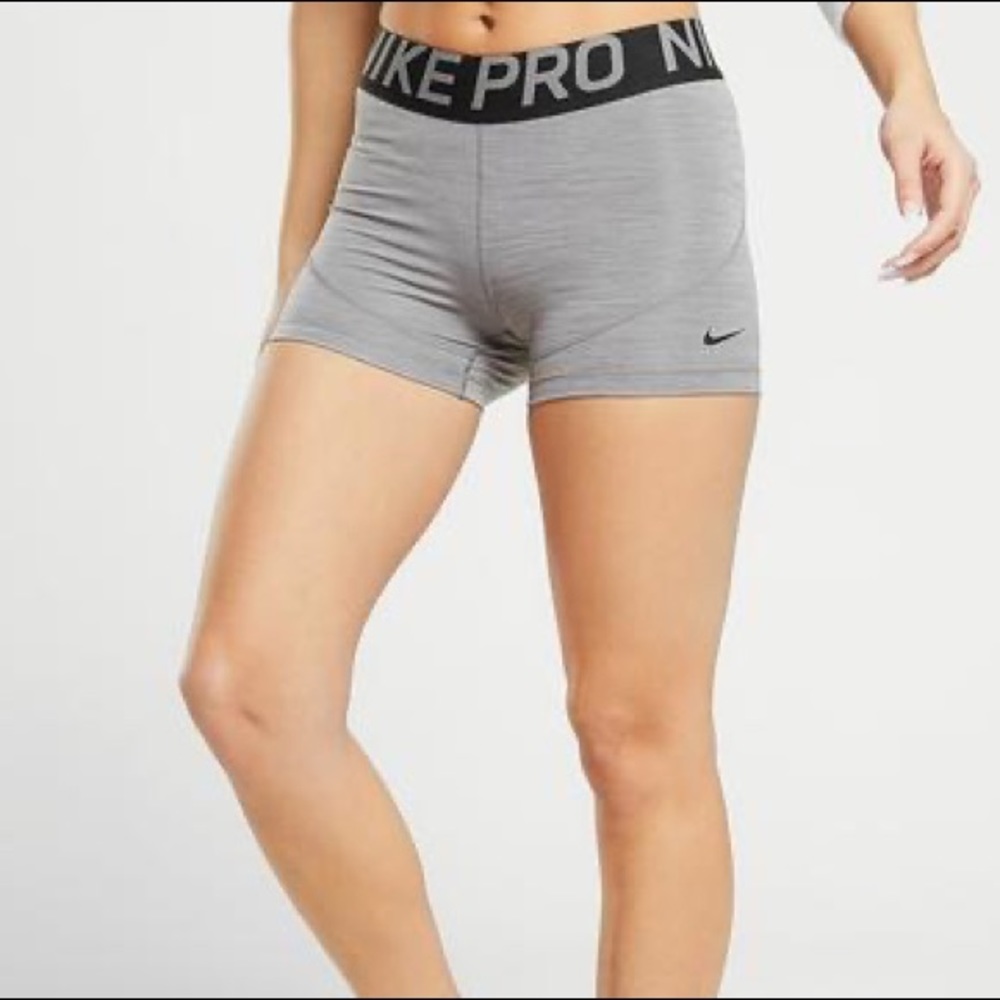 Nike Pro Training 3" Shorts - Grey